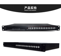Rack-mounted analog 9-way 16-way video splitter screen splitter screen processor BNC input