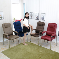 Mahjong chair technology cloth chess card chair comfortable waist Protection Office conference chair training chair simple back chair bag installation