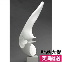 Hotel Guangdong new model room decoration abstract twisted resin sculpture soft decoration modern simple ornaments