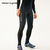 deer little deer chasing cloud autumn winter professional men catch suede warm windproof perspiration bike light weight riding back belt pants
