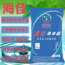 Sea Crystal instant sea salt aquaculture special salt sea water essence sea salt water sea salt water sea water salt for seafood sea water Salt