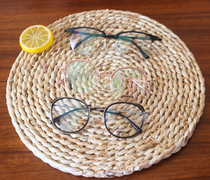 Optician shop decoration Cornstalk woven glasses pad glasses shop creative decoration display props Tide products