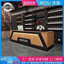 Industrial style cashier Commercial grill bar Bar Multi-function coffee shop front desk Atmospheric photo studio Bar reception desk