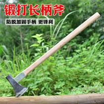 Mountain axe Outdoor wood chopping axe Household large wood chopping axe Woodworking axe Tree chopping King-size axe Wood chopping artifact