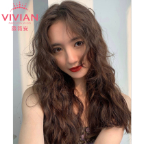 Vivian wig female long curly hair additional hair volume fluffy wool roll one piece of traceless hair wig VU22