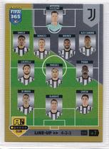 Panini PANINI 2023 FIFA 365 star card 328 lineup card Juventus Kiyesa