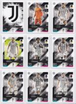 TOPPS 2022-23 Champions League Europa League star card Puka set Juventus 9 full Chiesa