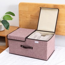 Storage box for baby clothes folding household multifunctional fabric underwear storage box clothing box wardrobe