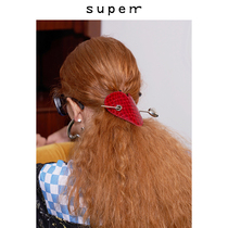 SUPERR 2021 ss vol 11 colorful cowhide love Chinese hairpin headdress multicolor