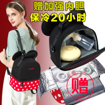 Back milk bag 2021 back milk equipment refrigerated portable work insulation bag blue ice milk storage ice pack breast milk fresh