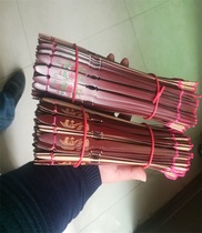 Factory direct sales of national musical instrument accessories ordinary dulcimer bamboo dulcimer shuttlecock pairs out of the color flower type random