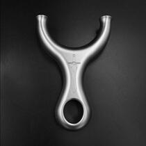 TC21 titanium alloy CNC high-end Sword Flying Tiger flat leather slingshot non-casting wire cutting slingshot