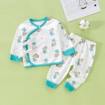 Newborn clothes newborn children monk clothes belly tether baby underwear new spring and autumn boneless