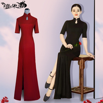 Xituo Fang celebrity body etiquette new dress dress cheongsam creative womens custom J269