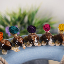 Straw hat turtle little doctor natural shell conch decoration ornaments fish tank platform handicraft micro landscape landscaping