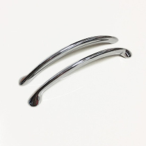 Cast iron enamel bathtub embedded chrome plated gold-plated all copper paint black brass special small handrail tub handle