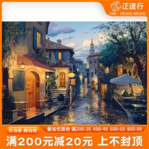 Spot send glue imported from Germany 1000 pieces twilight landscape decompression puzzle toys