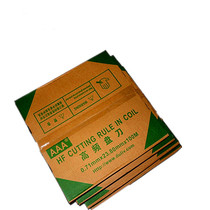AAA laser die cutter 23 80*0 71 high frequency disc cutter 3a beer flat die blade 3A knife die material