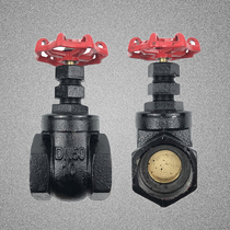 Cast iron thread lock gate valve tap water master valve valve switch Z15T gate valve iron rod copper core handwheel slow opening valve