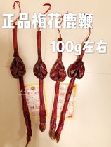Northeast Jilin plum deer whip pruning deer whip wine with certificate dry deer whip net weight 70-80 grams