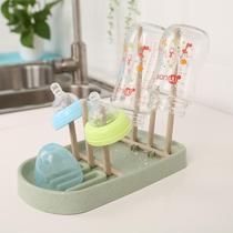  Cool bottle drain rack Drying rack Foldable cool dry drying drain rack Dust-proof water control rack Simple small