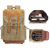 Professional Canon Camera Bag Shoulder Canvas Nikon SLR Digital Camera Interior Backpack Outdoor Photography Bag Lightweight