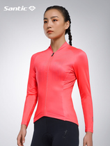 Santic sen getaway 21ss riding to womens summer thin long sleeve sunscreen for road car ride-hailing equipment