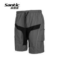 Santic Sen Ground Passenger Speed Drop Riding Shorts Detachable Cushion Casual Bike Bike Riding Pants Man