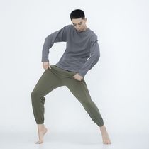 Modern dance Latin jazz dance practice pants running exercise fitness bloomers yoga training uniforms for men and women