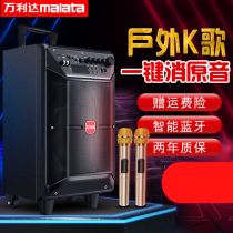 Wanlida square dance audio professional performance singing high-power subwoofer rod outdoor speaker k song Y8Y12