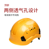 DARLINGWELL site construction eye protection helmet leader breathable anti-smashing helmet labor protection can be printed