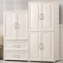 Thickened plastic childrens storage cabinet open door simple wardrobe home baby clothes locker finishing cabinet cabinet