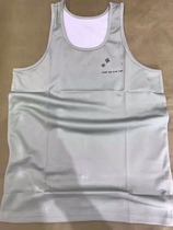 Public hair original quick-drying breathable comfortable hurdler physical training home mesh sleeveless bean green border vest