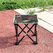 Outdoor folding stool Portable adult military Maza painting art Fishing camouflage folding chair Beach chair