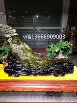 Shen Jinsi Nan flowers and birds landscape ornaments root carving wood carving crafts birthday God God Maitreya Buddha Shouxian ginseng