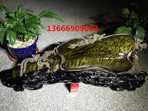 Taihang Thuja carving decoration Guanyin Guan Gong bat with the shape of the landscape flower-and-bird yin driftwood Nan aloes wood carving