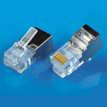 Lengthened RJ25 shielded 6PIN core phone RJ12 six-core 6P6C robot numerical control RJ11 crystal head