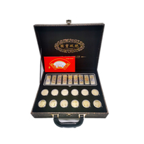 National Treasure Double Absolute Nine Dragon Wall Forbidden City Zodiac Gold Bar Medal Collection Commemorative Coin Engaging In Event Gifts