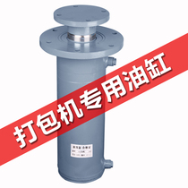 Hydraulic cylinder Heavy lifting 25 tons 40 tons on the flange hydraulic cylinder Manual small two-way hydraulic top station assembly
