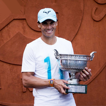 Nadal 2018 French Open T-shirt French Open 11 crown commemorative tennis suit custom looking for passers-by