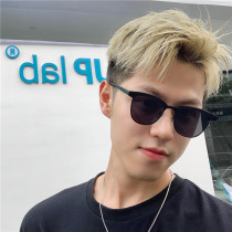  Street shot net red hip hop Sven Europe and the United States polarized driving driver sunglasses 2020 new Korean version of trendy men sunglasses