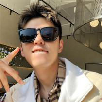 Korean version of simple Chaoman Lady myopia polarized sunglasses driving special anti-ultraviolet thin sun glasses
