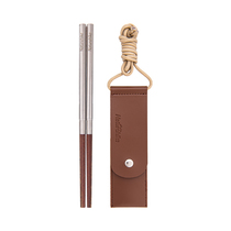 NH hustle wood folding chopsticks portable outdoor BC Camping glamping barbecue picnic red sandalwood chopsticks