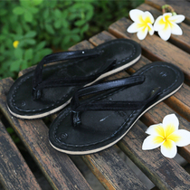 Myanmar Crab Cards Old Myanmar Herringbone Male Slippers National Wind Female Sandal Sandals Casual Outdoor Couple Shoes