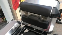 Botech with Zongshen motorcycle RX3 original tailbox backrest ZS250GY-3 modified aluminum alloy tailbox rear backrest