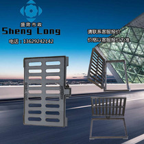 Ductile iron manhole cover rainwater outlet drainage sleeve grate sewer well grate sewage rainwater manhole cover 30*50