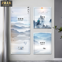 Chinese style painting decoration fire hydrants stickers Fire Hydrants Stickers Shield the fire extinguisher distribution box Creative personality Self-adhesive
