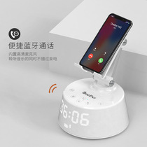  Oneder magic V02 touch Bluetooth speaker clock alarm clock wireless charging Mobile phone stand adjustable multi-angle