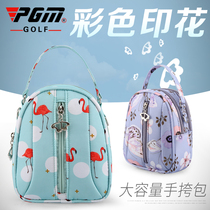 PGM new golf clutch bag ladies portable satchel multi-function handbag small color print