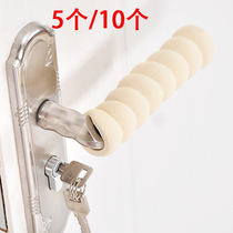 Door to thicken the glove spiral grain thickened EVA anti-collision protective sleeve room door handle child protective cover hand cushion